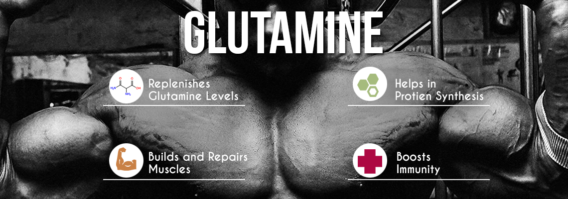 Glutamin az izomépítéshez elengedhetetlen aminosav!
